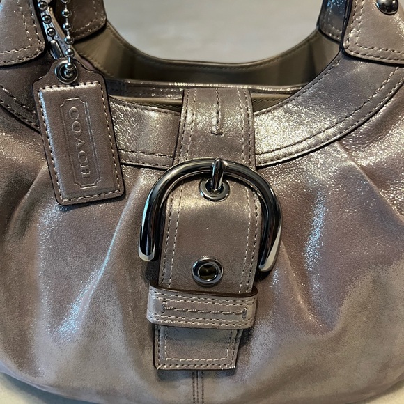 Coach Soho Lynn Metallic Shoulder Bag - Picture 4 of 16